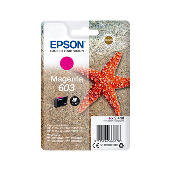 Epson Epson Inktpatroon light magenta T603 220 ml T 603C
