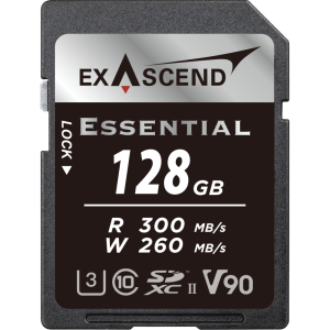 EXASCEND EXASCEND Essential UHS-II SD card(V90) 128GB