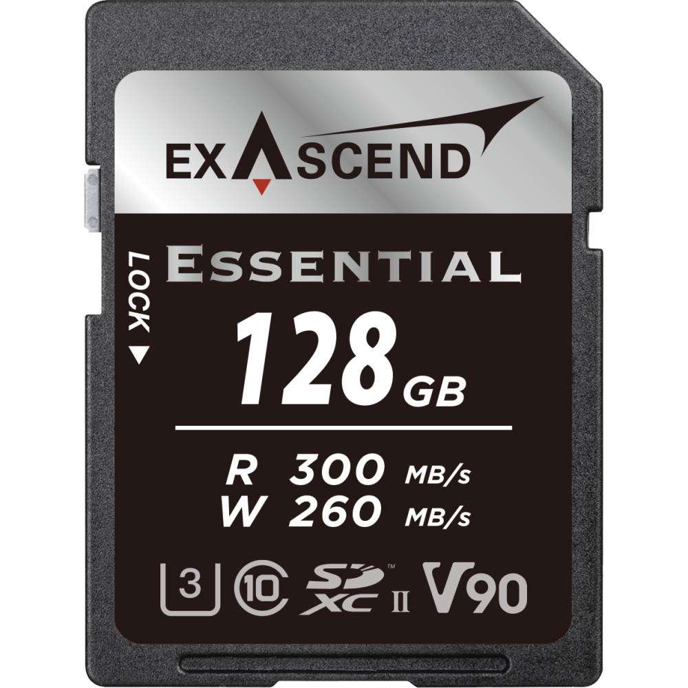 EXASCEND EXASCEND Essential UHS-II SD card(V90) 128GB