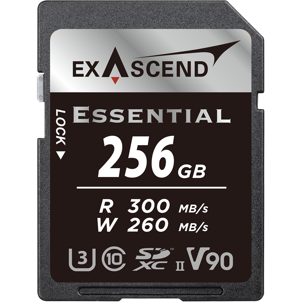 EXASCEND EXASCEND Essential UHS-II SD card(V90) 256GB