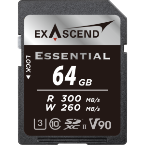 EXASCEND EXASCEND Essential UHS-II SD card(V90) 64GB