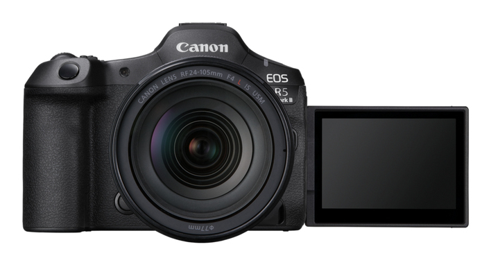 Canon Canon EOS R5 Mark II Body + RF 24-105mm F/4.0 L IS USM Kit MILC 45 MP CMOS 8192 x 5464 Pixels Zwart