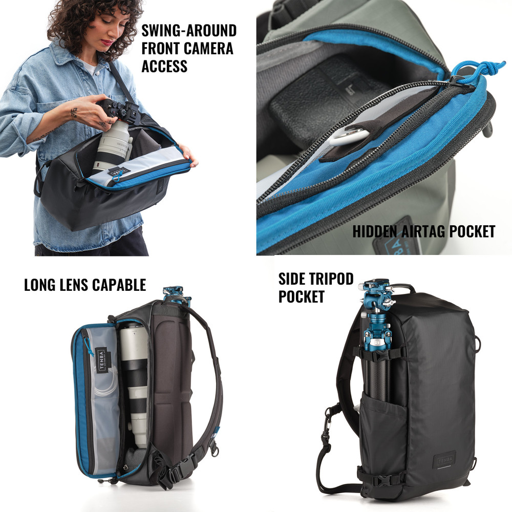 Tenba Tenba Solstice V2 16l SlingBag - Black (636-432) - Image 2