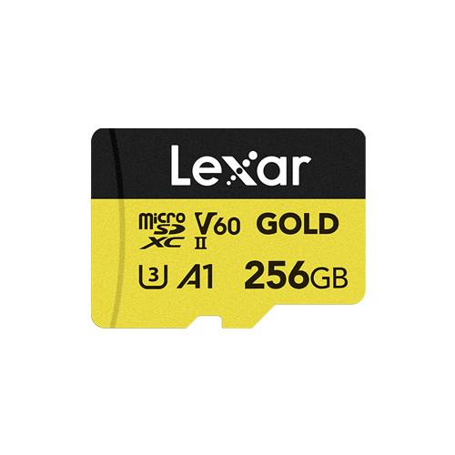 Lexar Lexar MicroSDXC Gold Series UHS-II 256GB V60