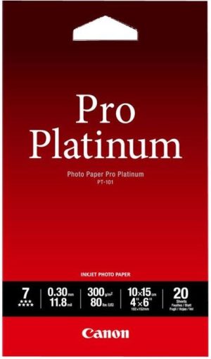 Canon Canon PT-101 10x15 cm, 20 vel Photo Paper Pro Platinum   300 g