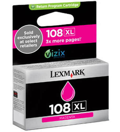 Lexmark Lexmark 100XL 14N1070E Magenta - Image 2