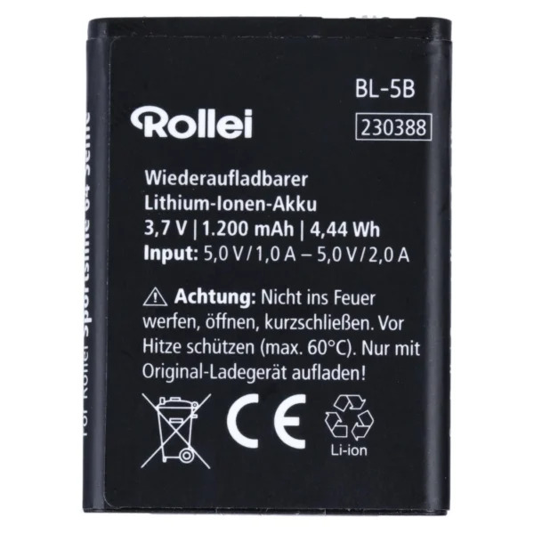 Rollei Rollei Battery For Rollei Compactline 10X Zoom Camera
