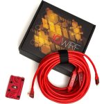 IQwire IQwire 10m USB C To C Right Angle 10G Red