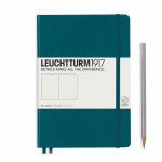 Leuchtturm Leuchtturm Pacific Green, Medium (A5), 251 p., plain