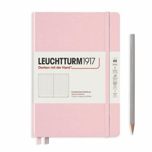 Leuchtturm Leuchtturm Powder, Medium (A5), 251 p., dotted