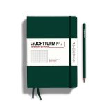 Leuchtturm Leuchtturm Forest Green, Medium (A5), 251 p., dotted