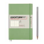 Leuchtturm Leuchtturm Sage, Softcover, Paperback (B6+), 123 p., dotted