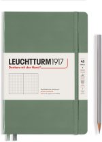 Leuchtturm Leuchtturm Olive, Medium (A5), 251 p., dotted