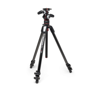 Manfrotto Manfrotto 055 CF Kit 3Section 3WayHead met Quick Release