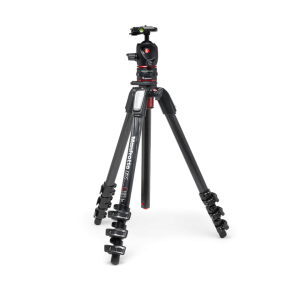 Manfrotto Manfrotto 055 CF Kit 4Section met Ballhoofd en Quick release