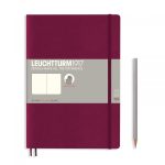 Leuchtturm Leuchtturm Port Red, Softcover, Composition (B5), 123 p., plain