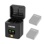 ZGCINE ZGCINE Charging Case voor 2x Canon LP-E17 Battery