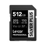 Lexar Lexar SD Silver Plus UHS-1 512GB V30 R205/W150MB/s