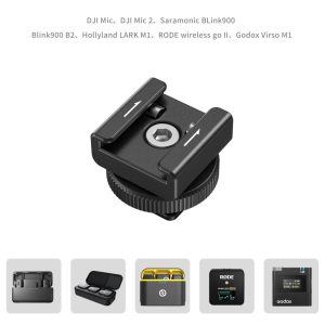 SmallRig SmallRig 4822 Wireless Microphone Support w/ Cold Shoe Mount