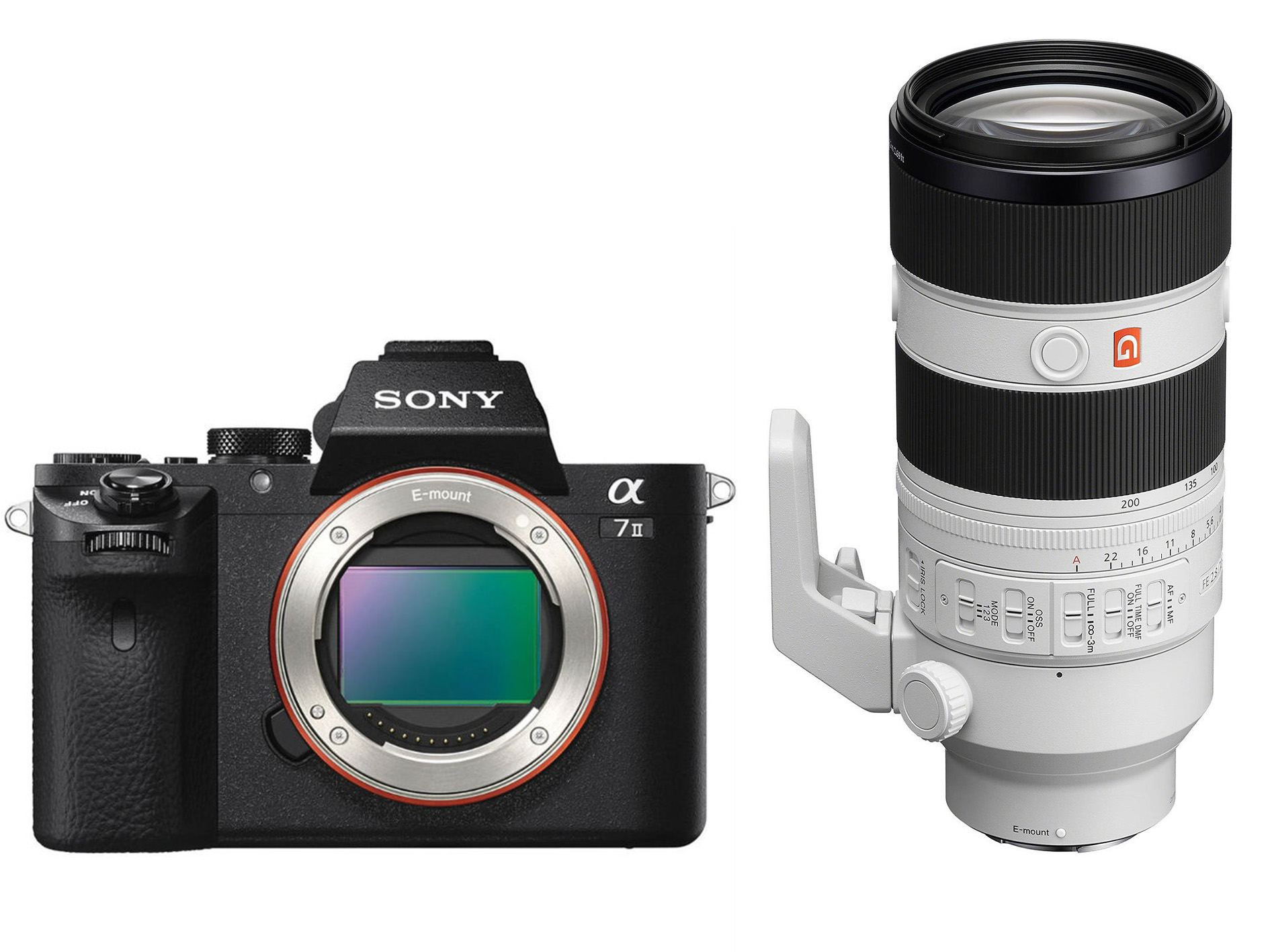 Sony Sony A7 Mark II Body + Sony SEL 70-200mm/F2.8 GM2 FE Full Frame