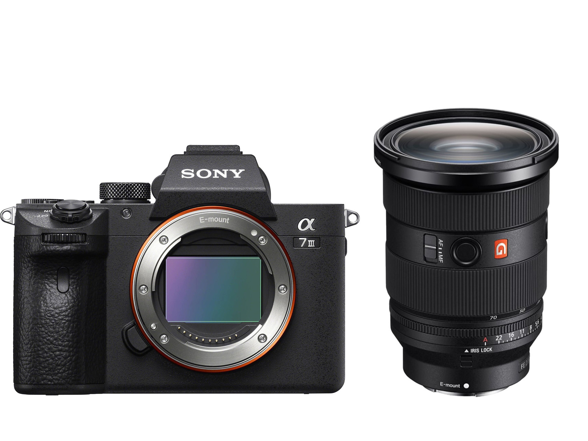 Sony Sony A7 III body Zwart + Sony SEL 24-70mm F2.8 GM2