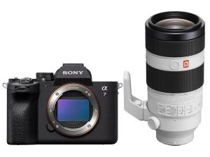 Sony Sony A7 Mark IV body Zwart + Sony SEL FE 100-400 mm F4,5-5,6 GM OSS supertelezoomlens