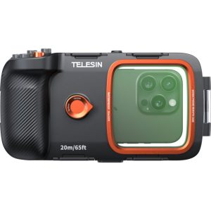 Telesin Telesin Smartphone Duik Case w/ Buttons EN Vacumpomp