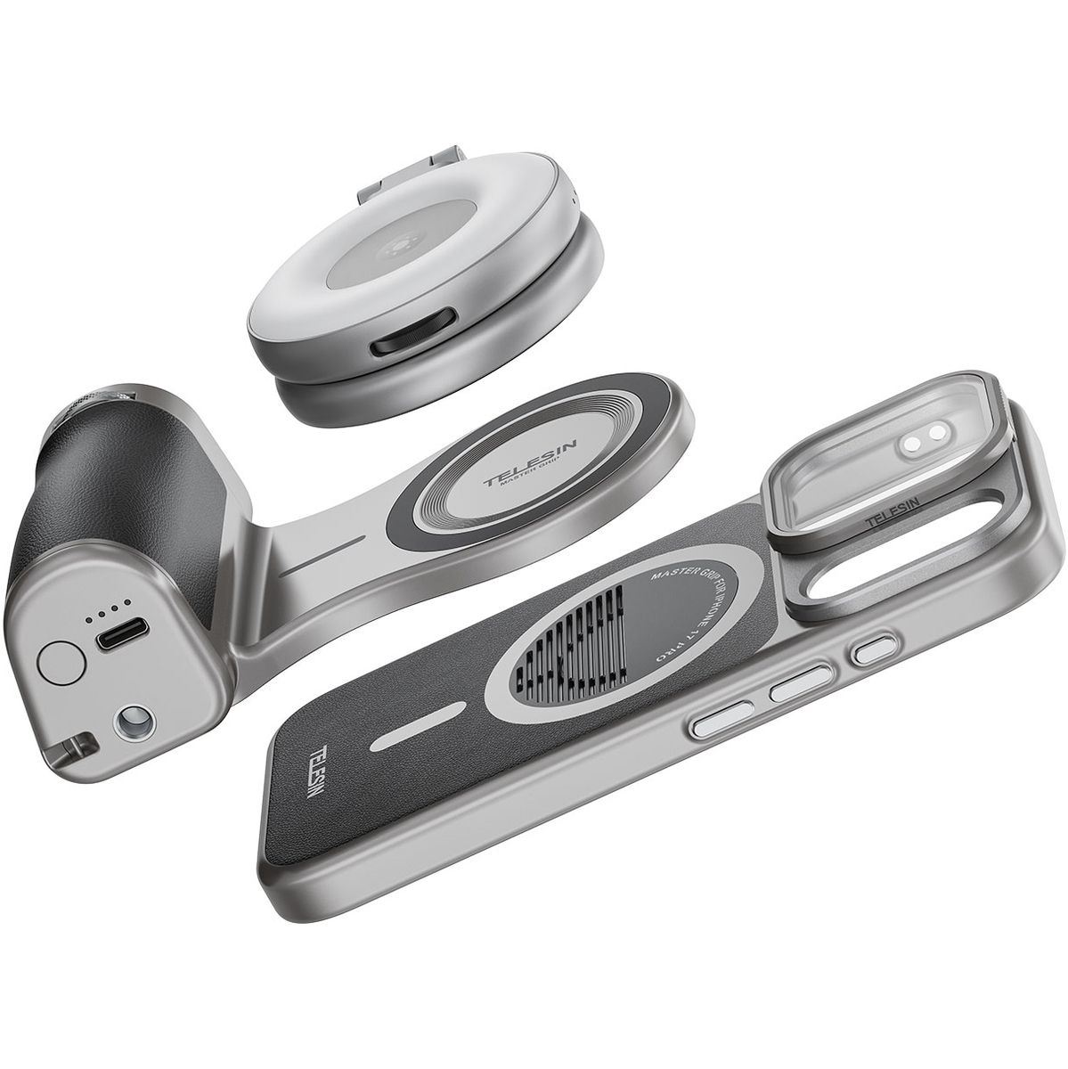 Telesin Telesin Master Grip For iPhone 17 Pro - Creator Combo
