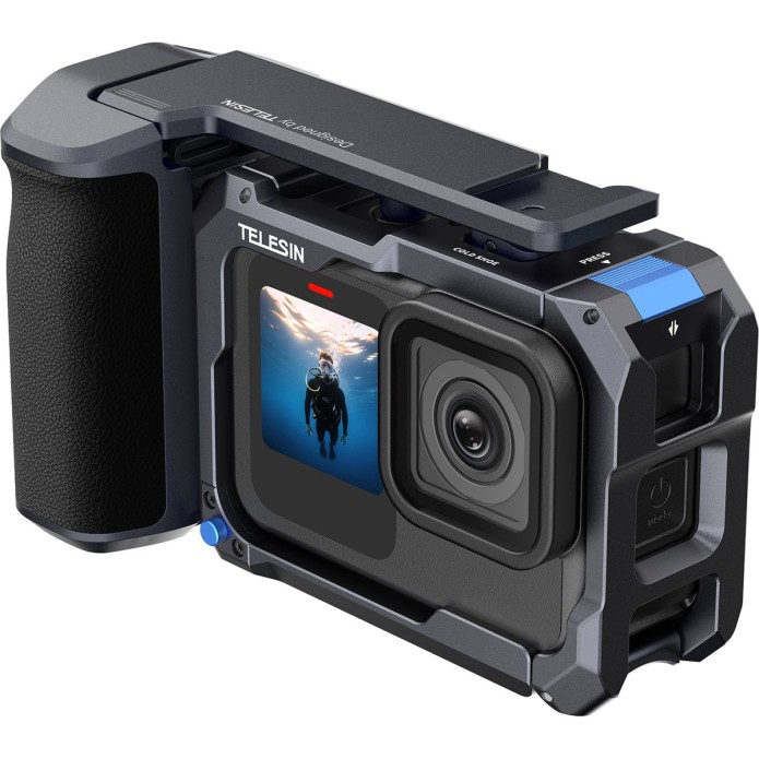 Telesin Telesin Streetgrip Kit For GoPro 9/10/11/12/13 w/ Cage - Image 2