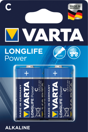 Varta Varta 2 Pak Longlife Power Baby C LR 14