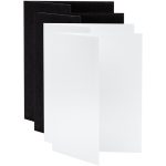 V-flat V-Flat World Tabletop V-Flats - Small (12Â€'X18'') 2X White 2X Black