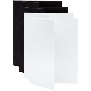 V-flat V-Flat World Tabletop V-Flats - Small (12Â€'X18'') 2X White 2X Black