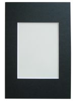 Walther Walther Aluline 15x20 zwart incl. passepartout AL520B