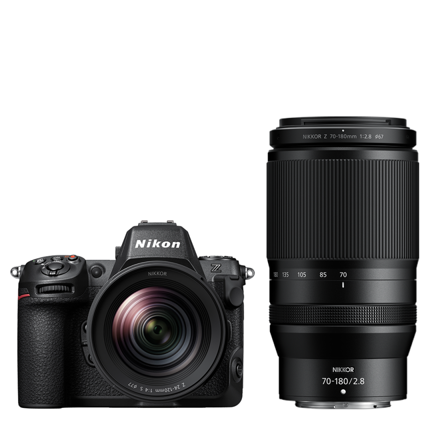 Nikon Nikon Z 8 Lens Kit (w/24-120 f/4 S)+NIKKOR Z 70-180mm f/2.8