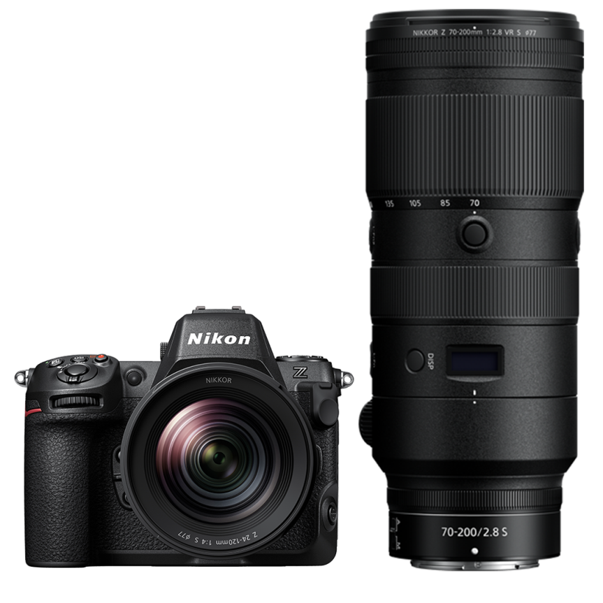 Nikon Nikon Z 8 Lens Kit (w/24-120 f/4 S)+NIKKOR Z 70-200mm f/2.8 VR S