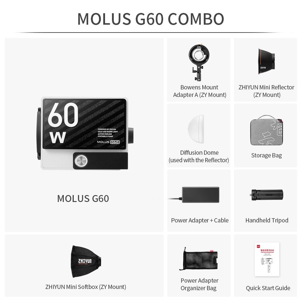 Zhiyun ZHIYUN Molus G60 Combo - Image 3